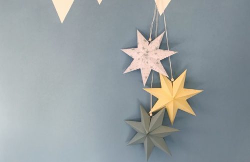 Stelle di Carta Per la Cameretta del Neonato