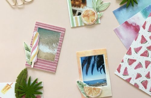 Cornici Foto Scrapbooking