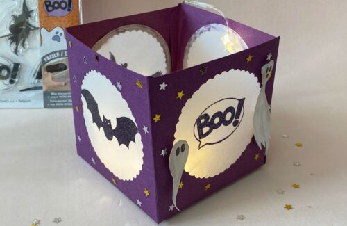 Lanterna di Halloween Scrapbooking